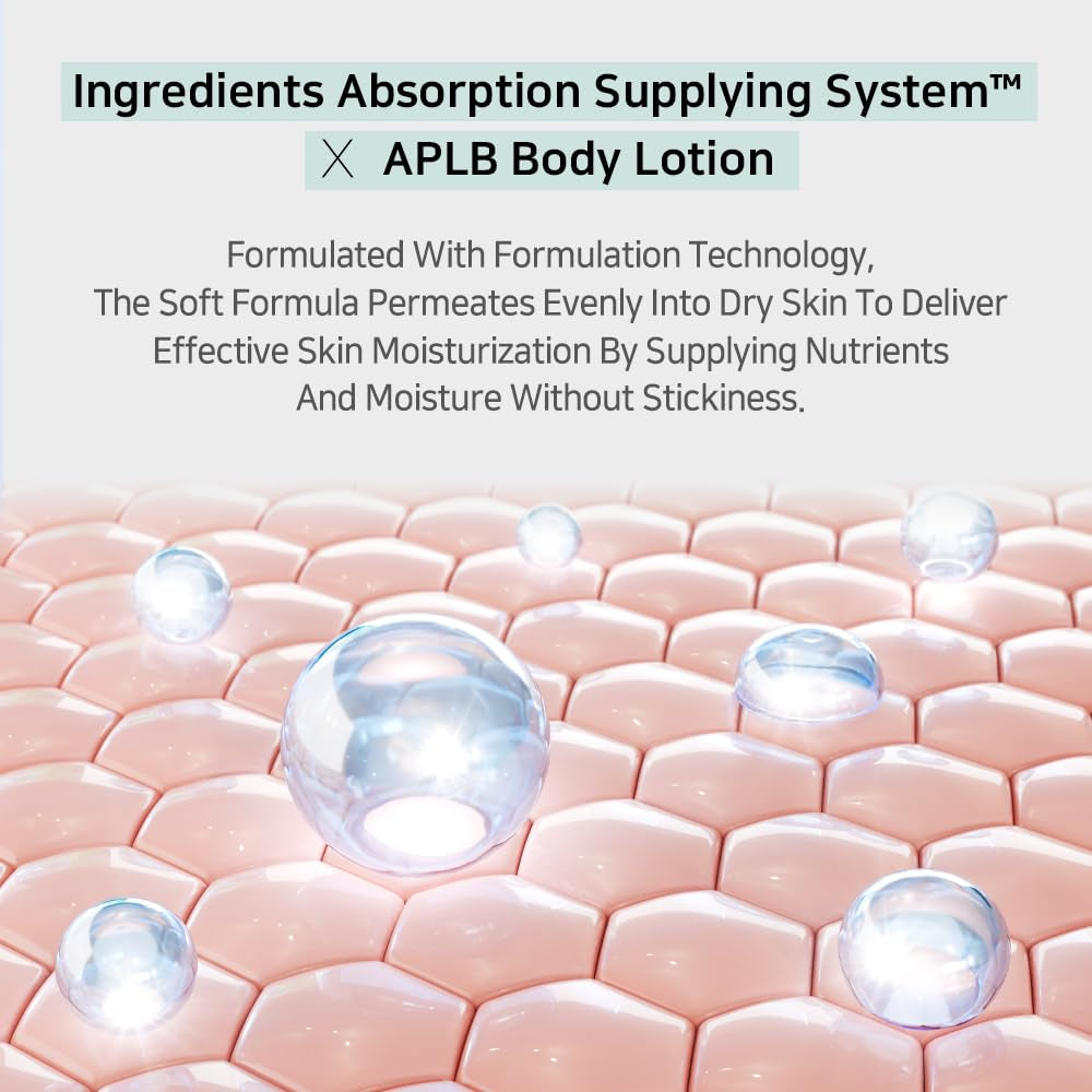 Loción Corporal Coreana APLB Glutatión + Niacinamida 12.5% | Hidratación Profunda, Revitalizante y Antimanchas