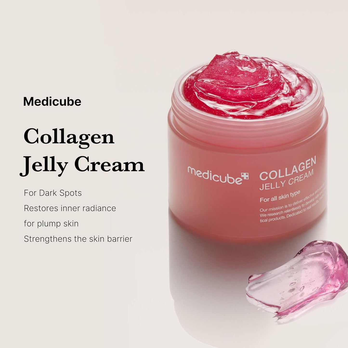 Medicube Collagen Jelly Cream – Hidratante con Colágeno Hidrolizado y Niacinamida | Glow Coreano 24h