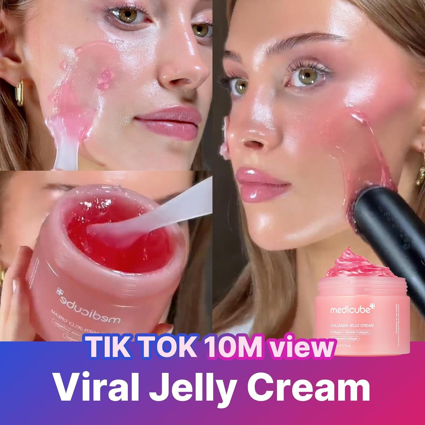 Medicube Collagen Jelly Cream – Hidratante con Colágeno Hidrolizado y Niacinamida | Glow Coreano 24h