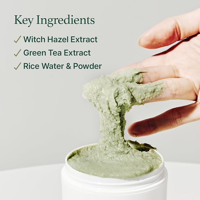Arencia Fresh Green Rice Mochi Cleanser – Limpiador Facial Hidratante y Purificante