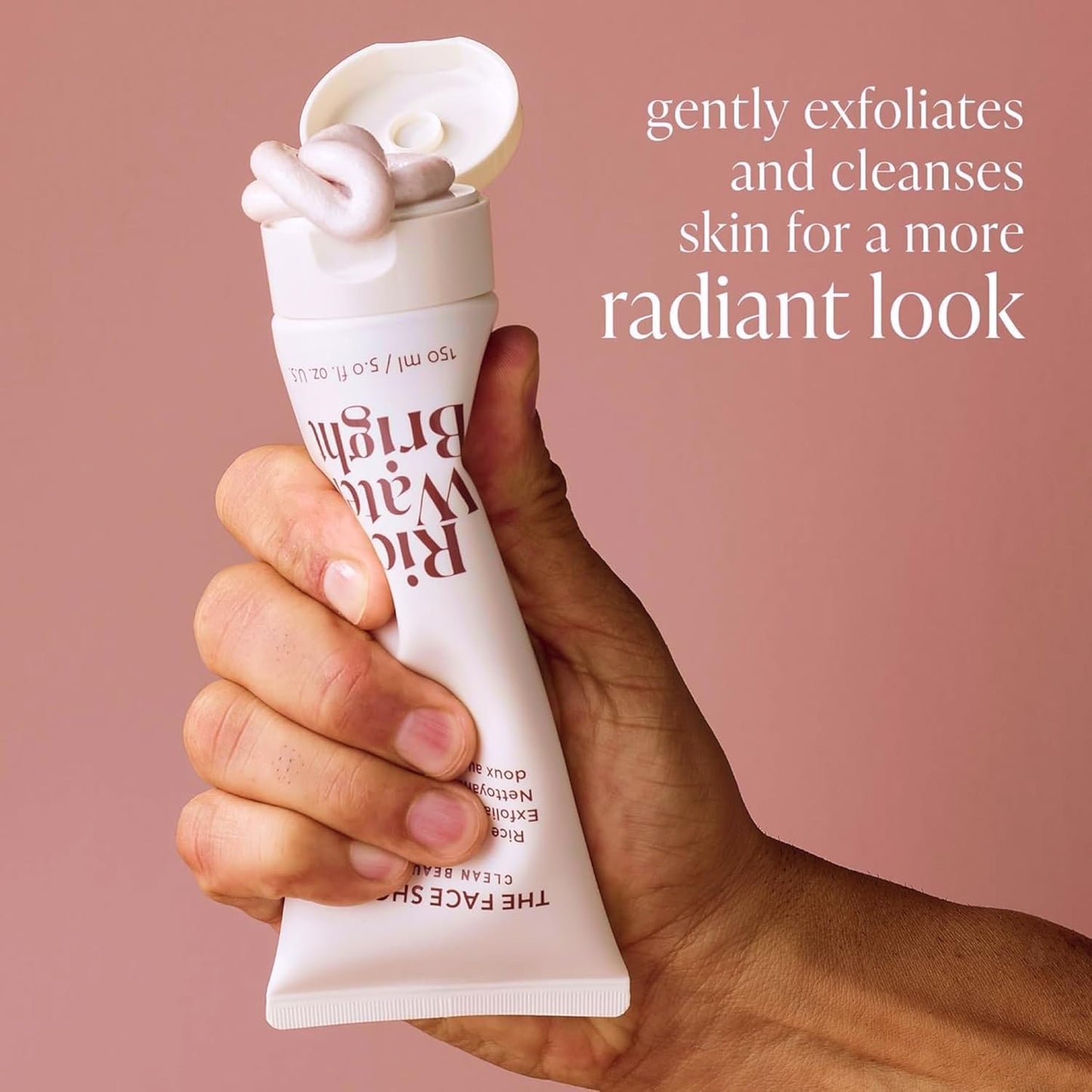 The Face Shop - Exfoliante Facial de Arroz Hidratante, Iluminador y Vegano 100%Coreano