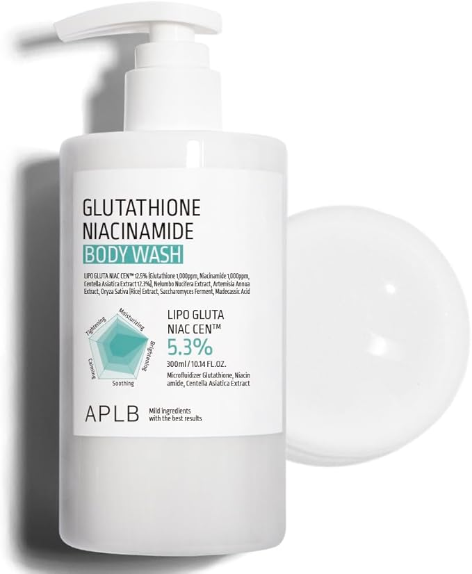 APLB Gel de baño cuidado de la piel Coreana con Niacinamida