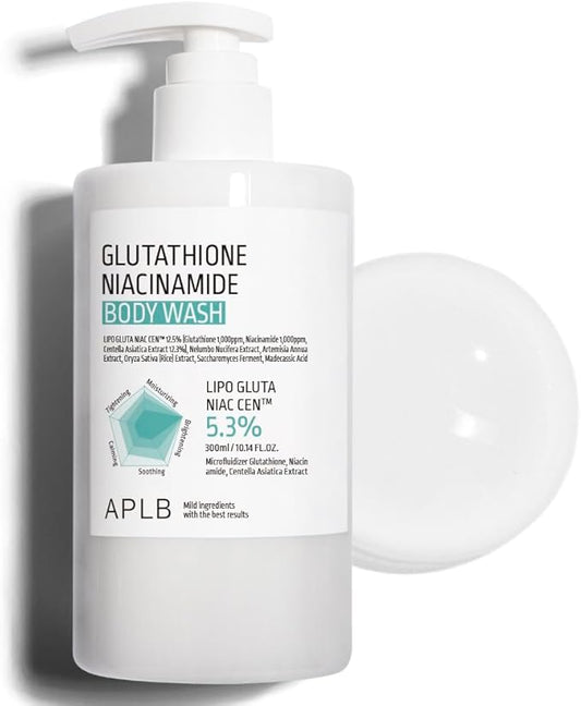 APLB Gel de baño cuidado de la piel Coreana con Niacinamida